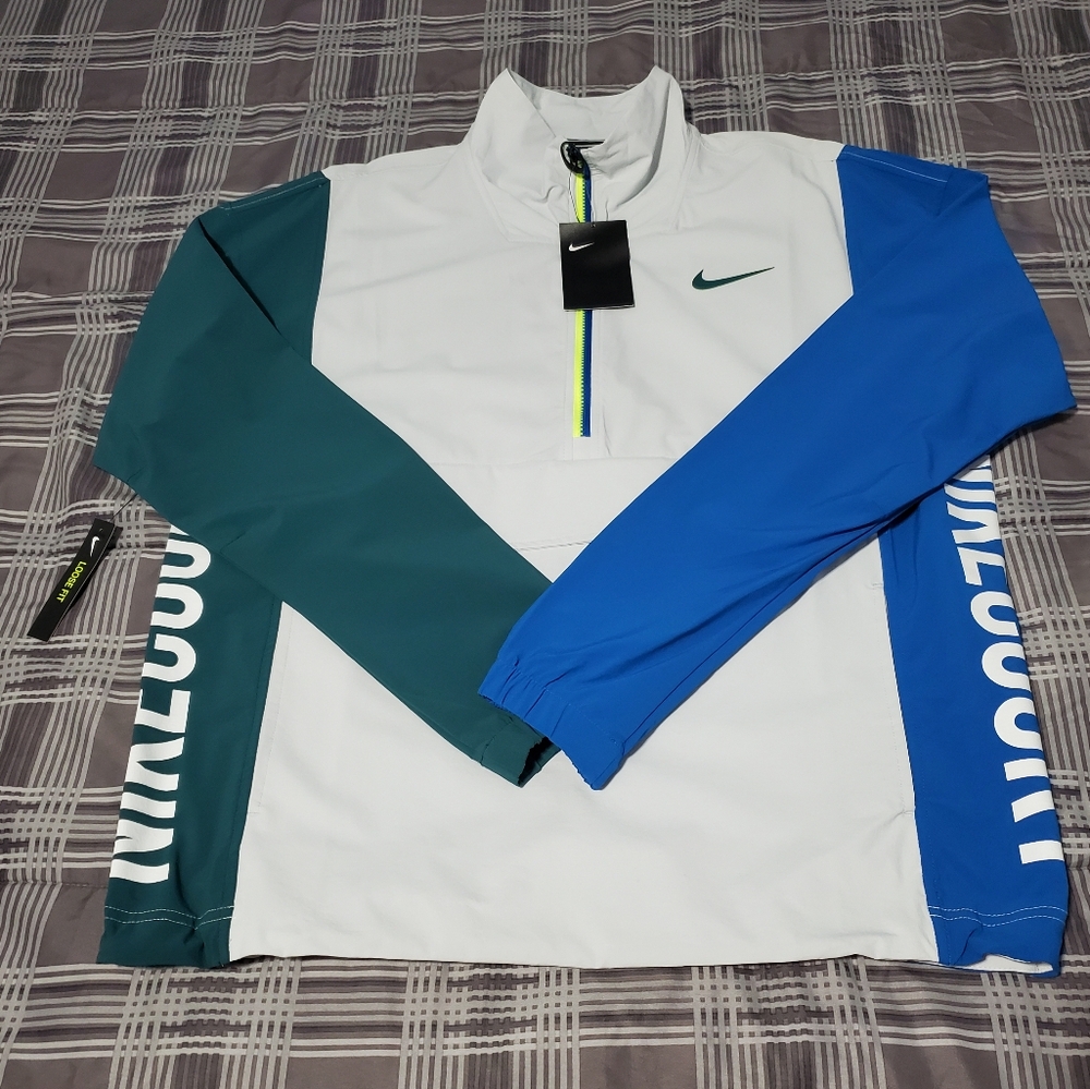 Nike Court Repel 1/2 Zip Pullover Sz M